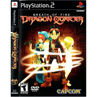 แผ่นเกมส์ Breath of Fire Dragon Quarter PS2 Playstation2 คุณภาพสูง ราคาถูก