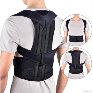 Male Female Adjustable Posture Corrector Corset Back Brace Back Belt Lumbar Support Straight Corrector de espalda S XL