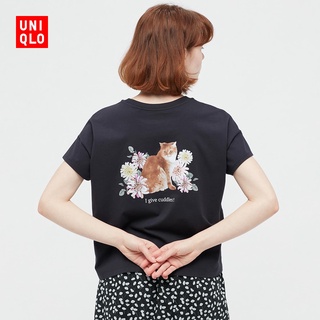 Uniqlo เสื้อยืดแขนสั้น พิมพ์ลาย PAUL JOE สําหรับผู้หญิง (UT) 449350