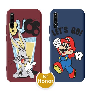 กรณี Mario Running Huawei Y6S Y6 Y7 Pro 2019 Y5 Lite 2018 Y9S Nova 2 Lite 5T Honor 9 10 20 Lite 8A V30 Pro 30S X10 7C V20 8X Play Silicone Case Cover