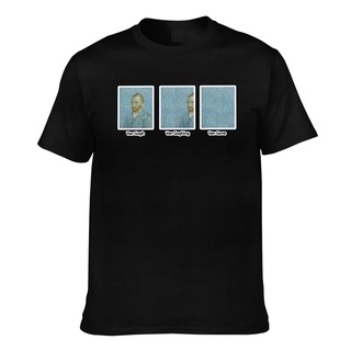 เสื้อยืดวินเทจเสื้อยืด พิมพ์ลาย Van Gogh Van Goghing Van Gone แฟชั่นสําหรับผู้ชายS-4XL