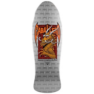 แผ่นสเก็ตบอร์ด Powell Peralta Caballero Street Silver Skateboard Deck 9.625 x 29.75