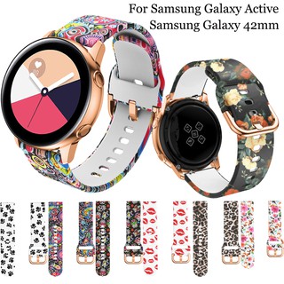 สายนาฬิกาข้อมือ แบบเปลี่ยน สําหรับ Samsung Galaxy Active 2 40 มม. 44 มม. Active Band 20 มม. Galaxy 42 มม.