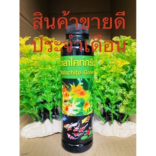 มาลาไคท์กรีน 240 ml จบปัญหาปลาป่วย อากาศเปลื่ยนฤดู ฆ่าเชื้อโรค แบคทีเรีย เชื้อรา ไวรัส นอนซึมไม่ทราบสาเหตุ