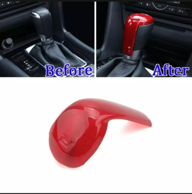 Mazda ครอบหัวเกียร์​มาสด้า​ Mazda2, mazda3, Cx3, Cx5​ CX8 Skyactive - รูปที่ 4