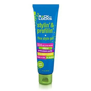 Rock the Locks Stylin &amp; Profilin Flex Style Gel - 5oz #GreenApple