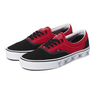 Vans รองเท้าผ้าใบ Era New Varsity Black/High Risk Red ( VN0A54F14G0 )