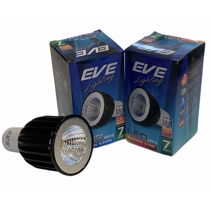 หลอด LED EVE MR16 7W 220V