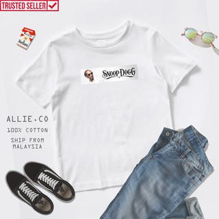 เสื้อผู้ชายเท่ - SNOOPDOGGเสื้อยืดผู้ชาย/สาวผ้าฝ้าย100%มาเลเซีย