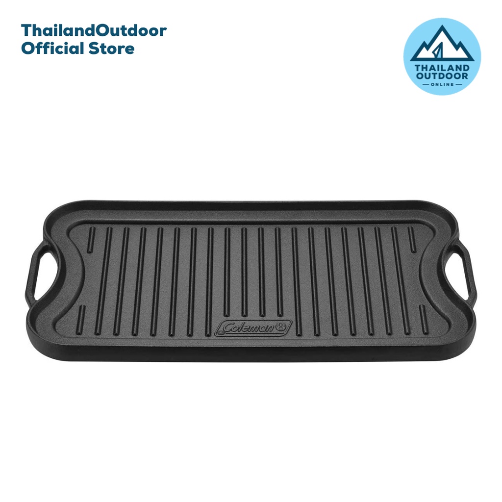 Coleman กระทะ เหล็กหล่อ แค้มปิ้ง รุ่น Classic Iron Griddle 2000021879