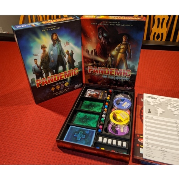 Pandemic  Boardgame (On the Brink Expansion): Organizer