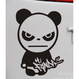 [ส่งทันที]สติ๊กเกอร์ติดรถ กันน้ำ รูป HI Panda