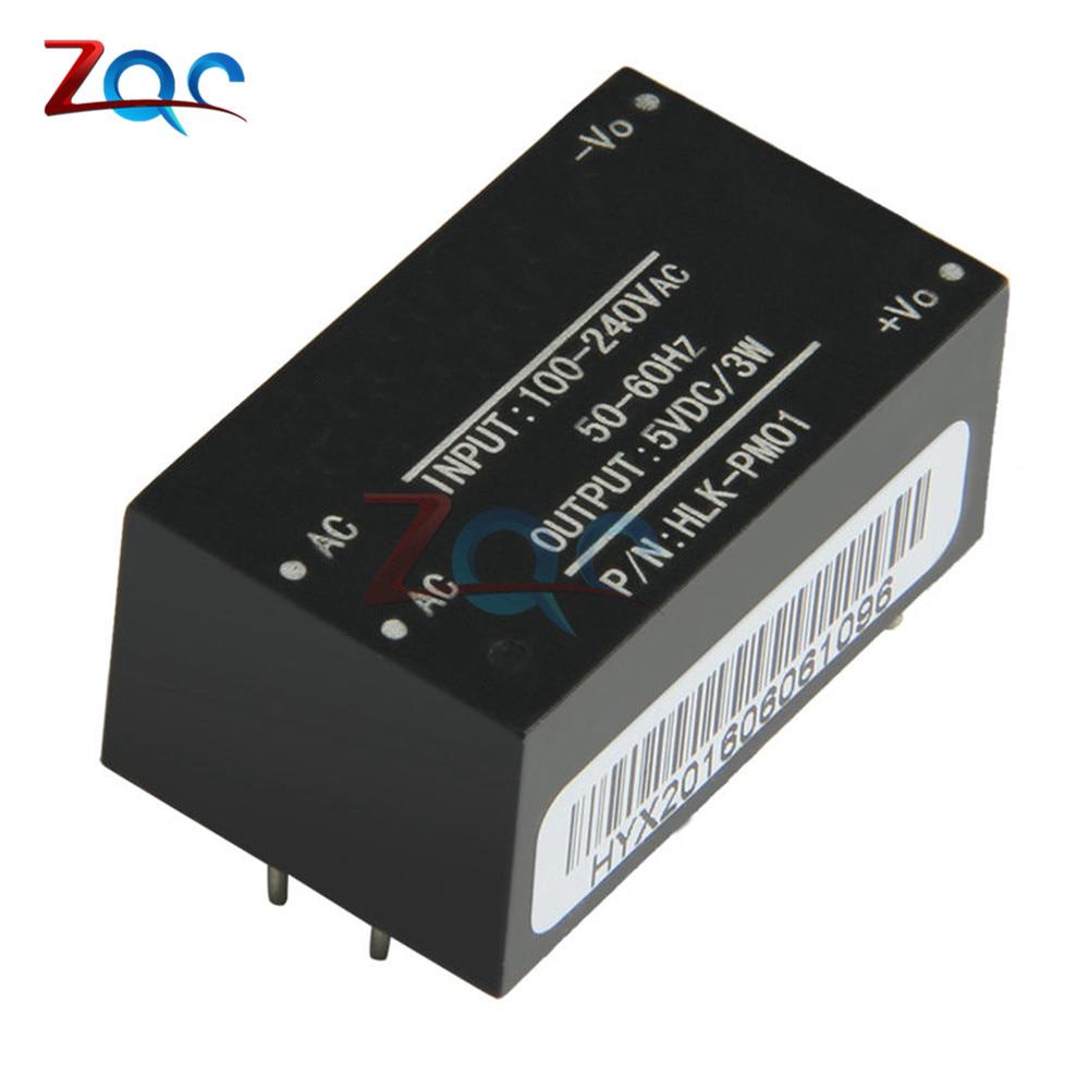 โมดูลพาวเวอร์ซัพพลายHlk - Pm 01 Ac - Dc 220 V To 5v พาวเวอร์ซัพพลายขนาดเล็ก