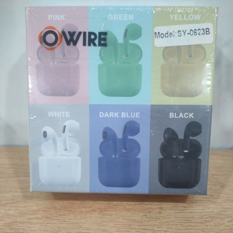 OWIRE PRO 4S ชุดหูฟังบลูทูธ สินค้ามือหนึ่งในซีล สีเขียว