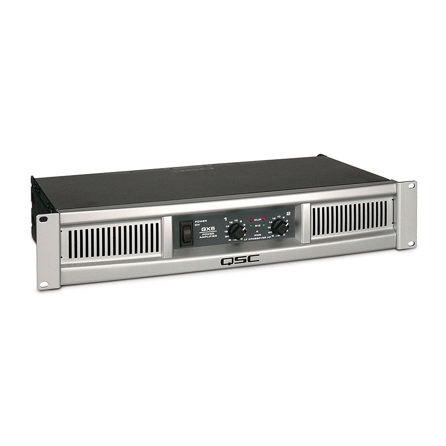 QSC GX5 เพาเวอร์แอมป์ 2 แชนแนล 700 วัตต์ @4 โอห์ม