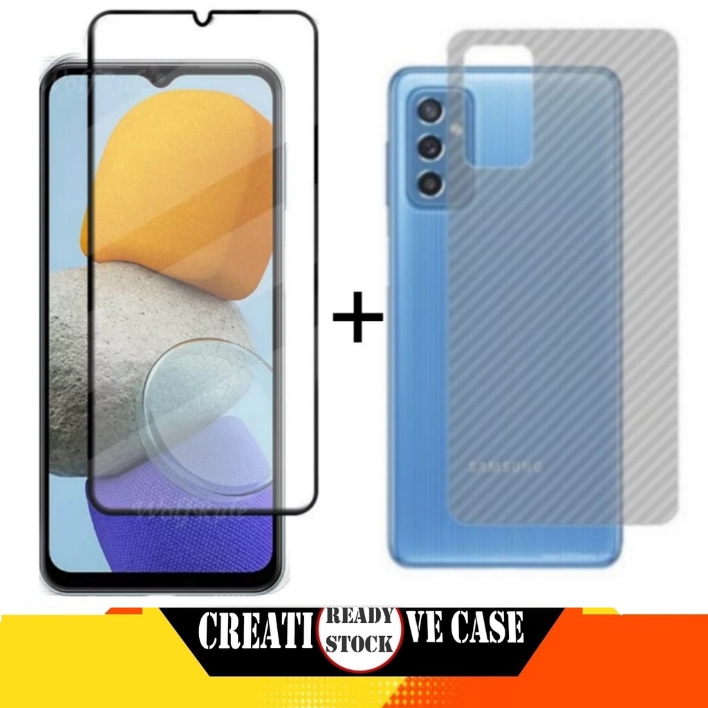 2 INC PACKAGE 1 กระจกนิรภัย SAMSUNG M23 5G 2022 กระจกกันรอย