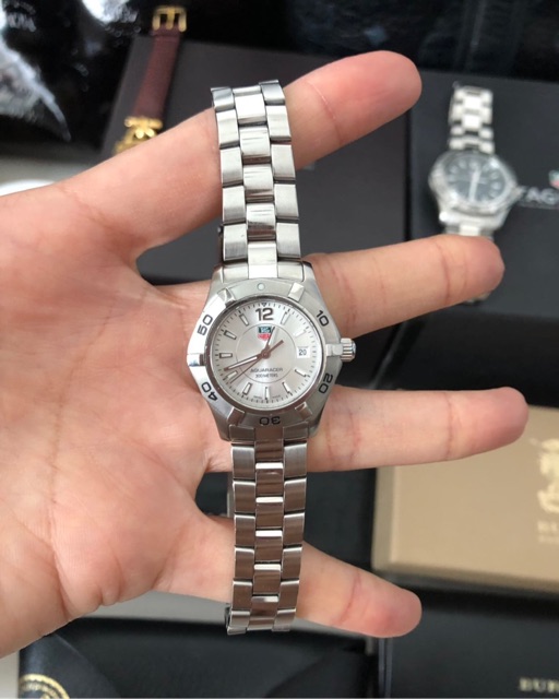 นาฬิกา Tag Heuer Lady sizeหน้าปัดเงิน