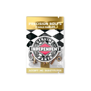 Inderpendent Precision Bolts  Phillips 1" Gold