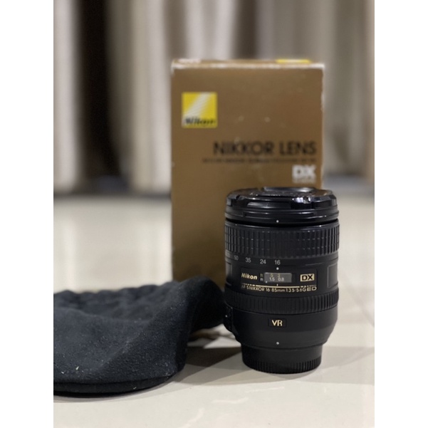 Nikon Lens AF-S 16-85 mm f/3.5-5.6G ED VR อปกศ