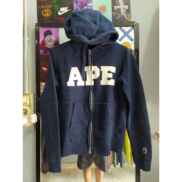 เสื้อฮู้ด bape/ape มือสองของแท้