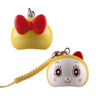 แท้ 100% จากญี่ปุ่น พวงกุญแจ สายเชือก โดเรม่อน Famous Characters Bell Cell Phone Strap (Dorami)