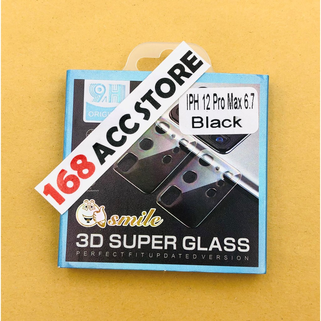 TEMPERED GLASS CAMERA IPHONE 12 PRO MAX 6.7 INC / 3D CAMERA LENS PROTECTOR