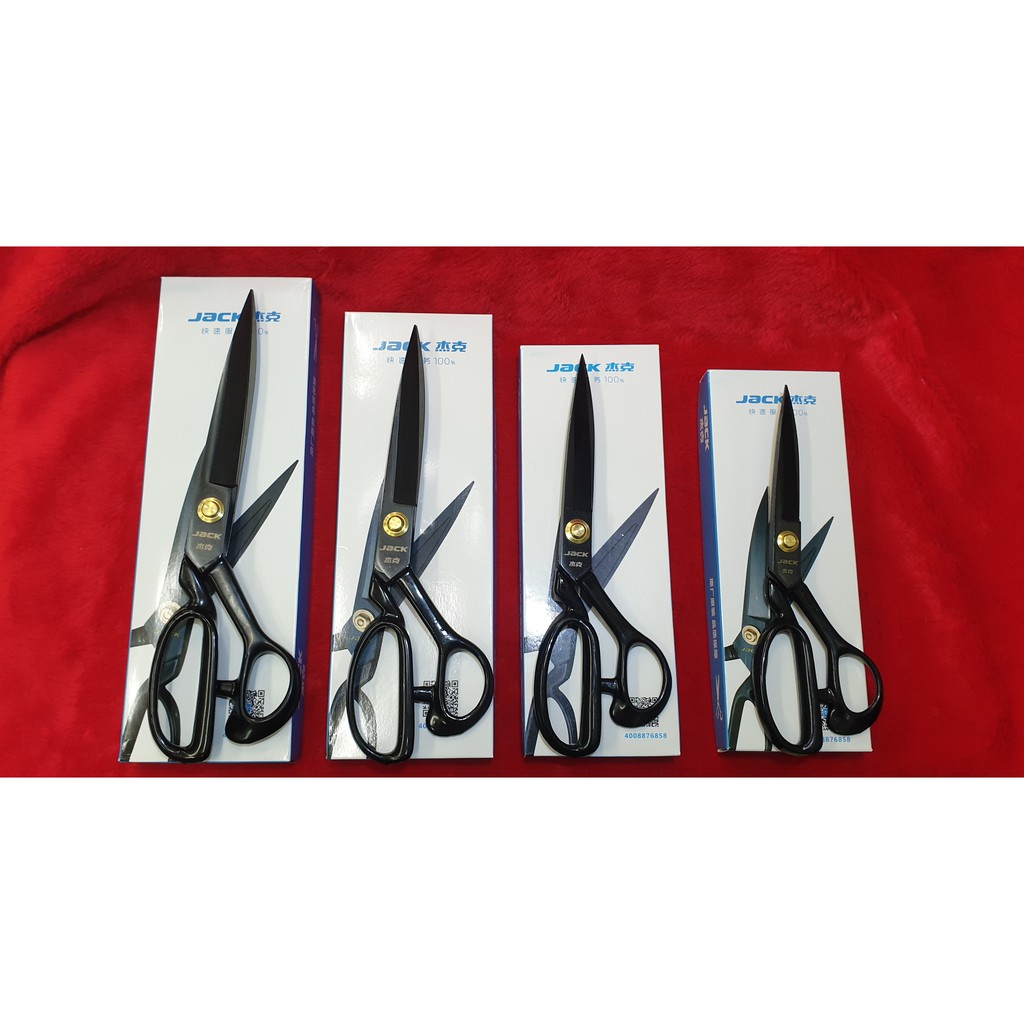 กรรไกรตัดผ้า Jack 9" 10" 11"