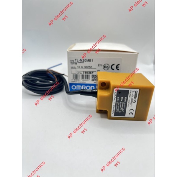 TL-N20ME1. Inductive Proximity Sensor รุ่น TL-N ชนิดไฟ DC 3 สาย / พร้อมสายยาว 2 เมตรแท้ ต้องการรุ่นอ
