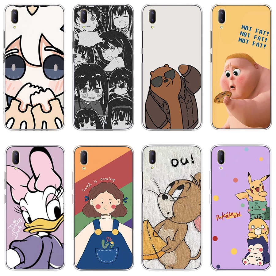 Vivo v9 v9 pro v11 v11 pro เคส TPU นิ่ม ซิลิโคน ป้องกัน เคสโทรศัพท์