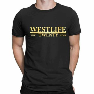 เสื้อยืดสีขาวGildan เสื้อยืดผ้าฝ้าย พิมพ์ลาย Westlife The Twenty Tour ขนาดใหญ่ ใส่สบาย ของขวัญวันเกิด สําหรับผู้ชาย 2021