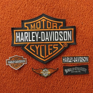 แผ่นแพทช์ ปักลาย HARLEY DAVIDSON One SET พรีเมี่ยม