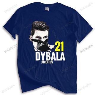 ถูกสุดๆเสื้อยืดคอกลม ผ้าฝ้าย พิมพ์ลาย Argentine Paulo Dybala สไตล์ยุโรป สําหรับผู้ชาย และผู้หญิง