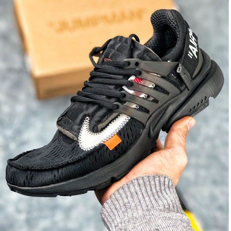 OFF-WHITE c/o × NIKE AIR PRESTO BLACK | angeloawards.com