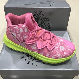 ┅□✤Kyrie 5 Spongebob Edition OEM (Patrick Star) สำหรับผู้หญิงที่มีของสมนาคุณ