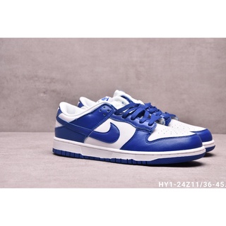 ☋ส่วนลด Nike SB Dunk Low Men Women รองเท้าผ้าใบเดินรองเท้าลำลอง blue