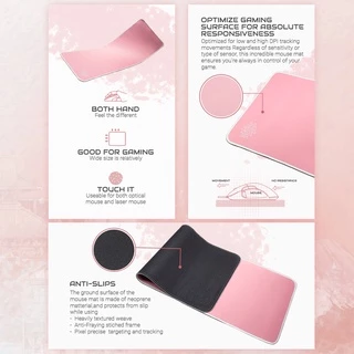 แผ่นรองเมาส์ EGA Mouse Pad TYPE MP5 , TYPE MP4 แผ่นรองเมาส์ขนาดใหญ่ Gaming Mouse Pad