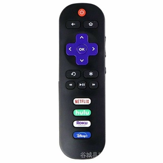 รีโมตคอนโทรล RC280 RC282 แบบเปลี่ยน สําหรับ TCL Roku Smart LED TV Television Netflix Sling Hulu DirecTV