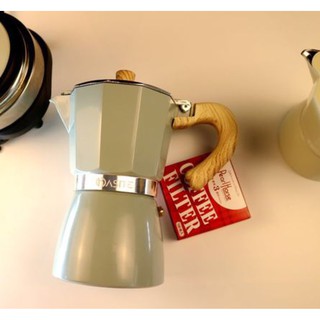 หม้อต้มกาแฟ moka pot อลูมิเนียม ขนาด 300 ml.