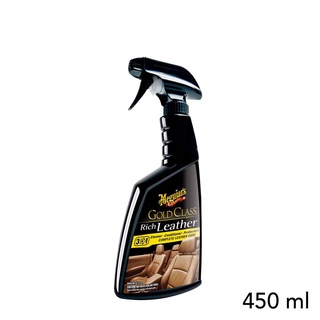 สเปรย์ทำความสะอาดและบำรุงเบาะหนังแท้ 3 in 1 Meguiars G10916 Gold Class Rich Leather Cleaner &amp; Conditioner