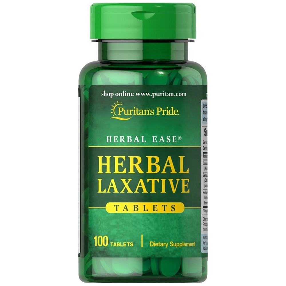 Puritan's Pride Herbal Laxative / 100 Tabs