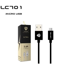สายชาร์จ Lenyes USB รุ่น LC701 (พาวเวอร์แบงค์ โทรศัพท์มือถือ) | 1 แถม 1