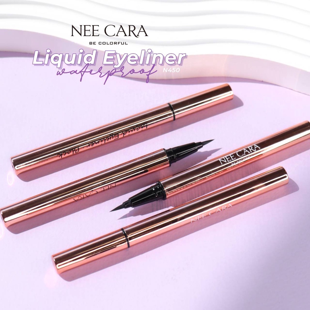 อายไลเนอร์ NEE CARA LIQUID EYELINER WATERPROOF - รูปที่ 2