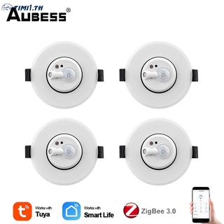 [hot] AUBESS® Tuya Smart ZigBee Human Presence Body Motion Detection Sensor Ceiling-mounted + App Remote Control [in stock]