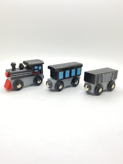 Kentoyshop ของเล่นรถไฟไม้แม่เหล็ก มีให้เลือก 5 set 🚂🚂🧲🧲 (ใช้กับรางไม้ IKEA ได้) - รูปที่ 5
