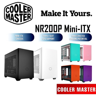 ราคาCASE (เคสมินิ) COOLER MASTER MasterBox NR200P Mini-ITX ,Tempered Glass Computer Case