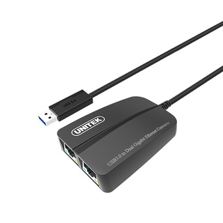 ตัวแปลง USB 3.0 เป็น Gigabit Ethernet UNITEK รุ่น Y-3463 ถ่ายข้อมูลความเร็วสูงถึง 5Gbps.