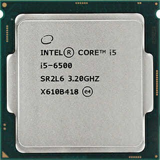 CPU Socket 1151 - Core i5 6500 3.2GHz