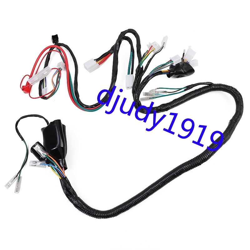 Complete XRM110 ชุดสายไฟสําหรับ Honda XRM 110 เครื่องยนต์รถจักรยานยนต์เปลี่ยนสายไฟ Loom