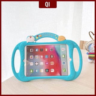 [พร้อมส่ง] เคส ลายการ์ตูนโดราเอมอนน่ารัก พร้อมที่จับ สําหรับ IPad Air4321 Pro 7.9 9.7 10.5 11 10.2 10.9 นิ้ว Mini 1 2 3 4 5 2017 2018 2019 2020