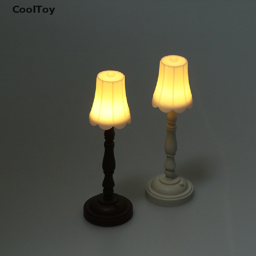 < Cooltoy > โคมไฟ LED เฟอร์นิเจอร์จิ๋ว สําหรับตกแต่งบ้านตุ๊กตา 1:12